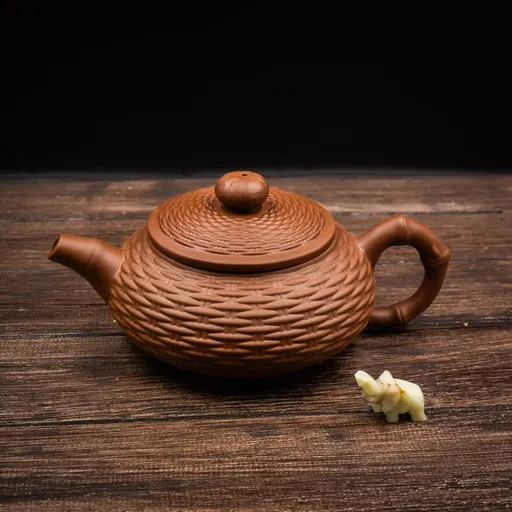 Чайник глиняный "Ляньцзи" (коричневый)